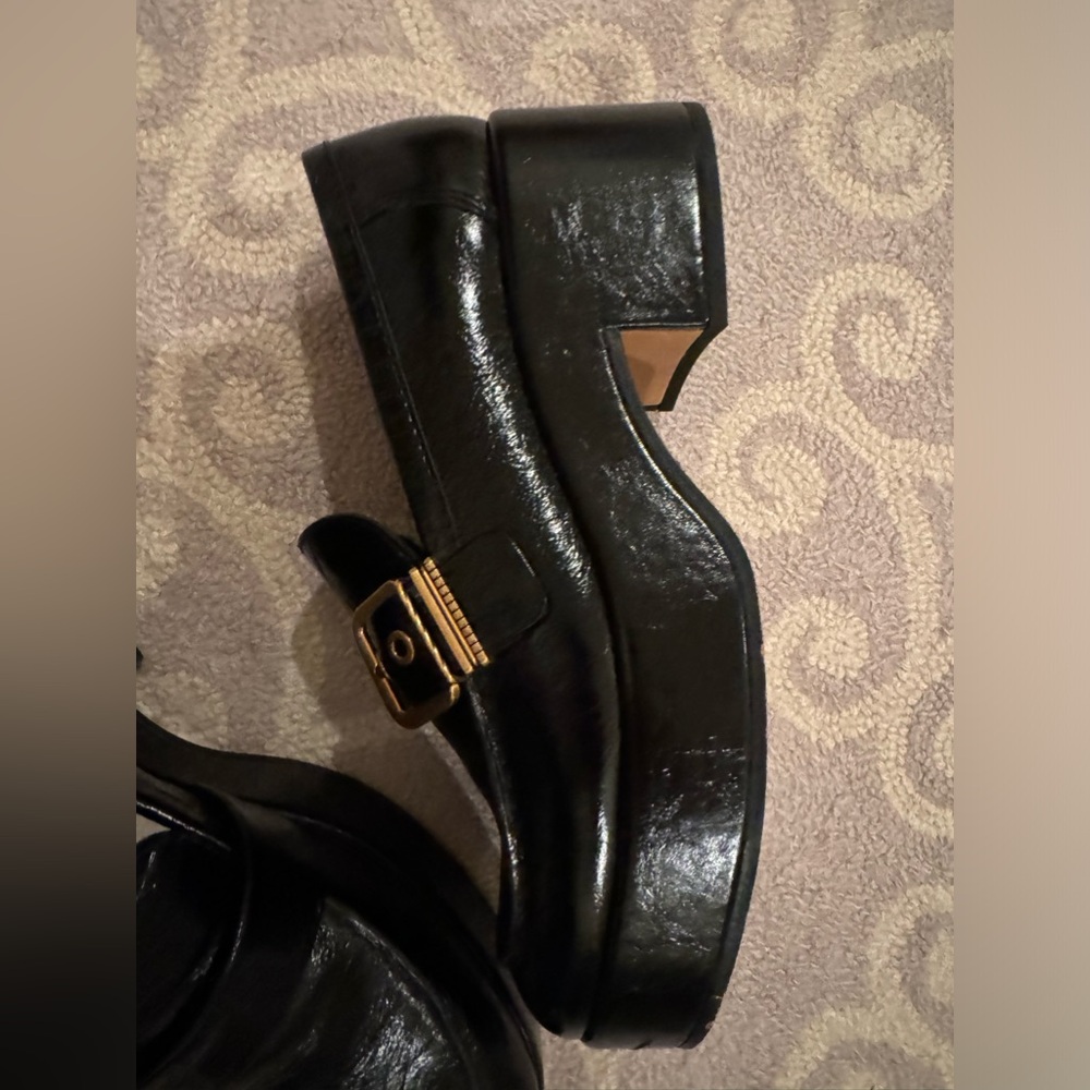 Dolce Vita black platform loafers , size 8.5 - Picture 3 of 5